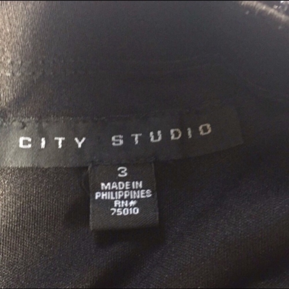 City Studio Black Prom/ Homecoming Dress - Picture 8 of 8